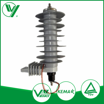 Goede prijs Outdoor Brace-Type Surge Arrester HY5WBG-17/50 17kV Polymer Housing online